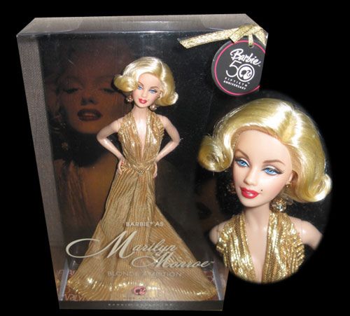 marilyn monroe barbie collector edition