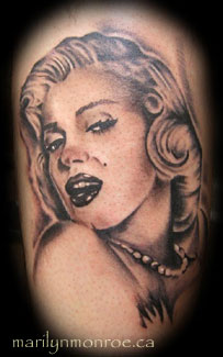 Marilyn Monroe Tattoo: Adam