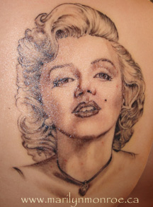 Marilyn Monroe Tattoo: Aimee