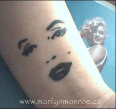Marilyn Monroe Tattoo: Amy