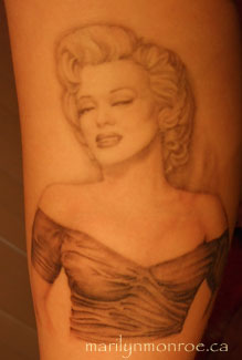 Marilyn Monroe Tattoo: Amy Koenig