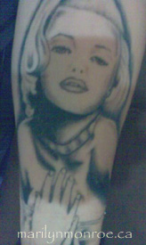 Marilyn Monroe Tattoo: Anatoli