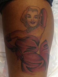 Marilyn Monroe Tattoo: Andre