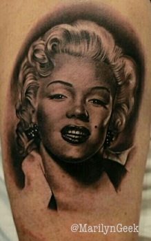 Marilyn Monroe Tattoo: Andy