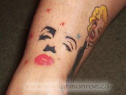 Marilyn Monroe Tattoo: April