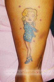 Marilyn Monroe Tattoo: April