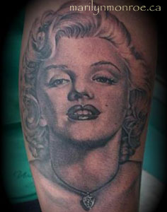 Marilyn Monroe Tattoo: Big Ed
