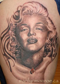 Marilyn Monroe Tattoo: Big Mike