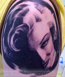 Marilyn Monroe Tattoo: Candance