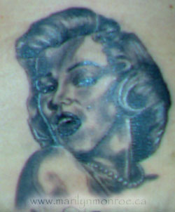 Marilyn Monroe Tattoo: Brandi