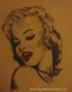Marilyn Monroe Tattoo: Brianna