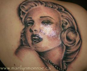 Marilyn Monroe Tattoo: Brittany