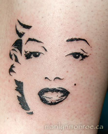 Marilyn Monroe Tattoo: John Howie