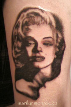 Marilyn Monroe Tattoo: Chuck