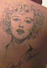 Marilyn Monroe Tattoo: Conny