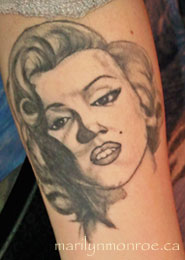 Marilyn Monroe Tattoo: Cristina
