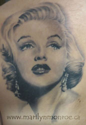 Marilyn Monroe Tattoo: Daniel