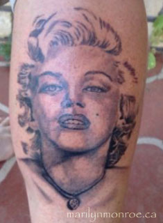 Marilyn Monroe Tattoo: Dave