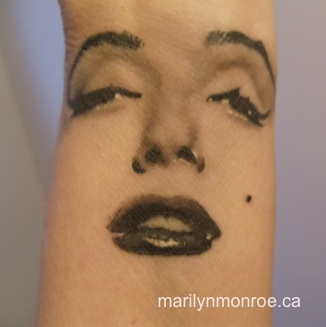 Marilyn Monroe Tattoo: Dawn