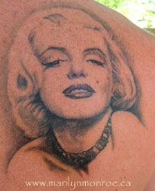 Marilyn Monroe Tattoo: Dbl-D