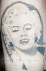 Marilyn Monroe Tattoo: Deb