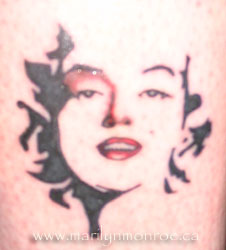 Marilyn Monroe Tattoo: Debbie