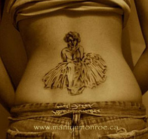 Marilyn Monroe Tattoo: Deborah