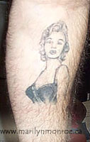Marilyn Monroe Tattoo: Ed