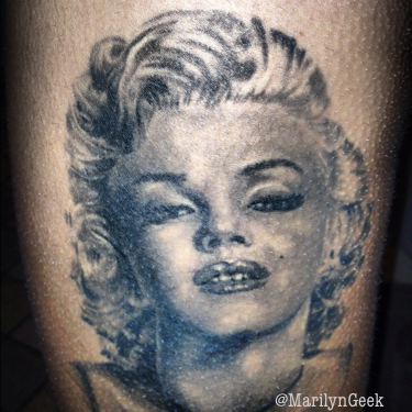 Marilyn Monroe Tattoo: Elisa