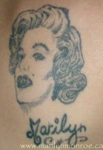 Marilyn Monroe Tattoo: Emilse