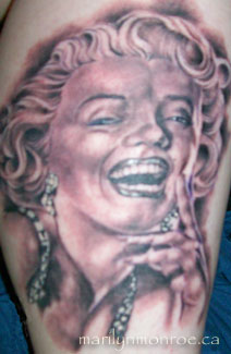 Marilyn Monroe Tattoo: Emily