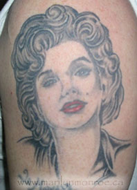 Marilyn Monroe Tattoo: Gerry