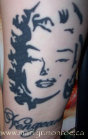 Marilyn Monroe Tattoo: Jackie