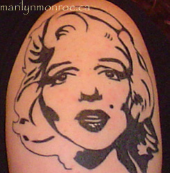 Marilyn Monroe Tattoo: Jaimee