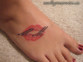 Marilyn Monroe Tattoo: Janelle Margolis