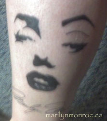 Marilyn Monroe Tattoo: Jenn Rambow