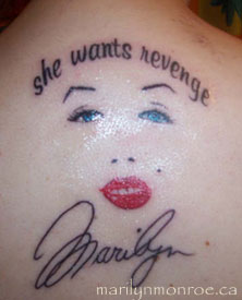 Marilyn Monroe Tattoo: Jennifer