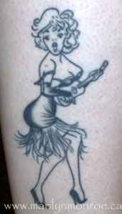 Marilyn Monroe Tattoo: Jenny