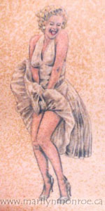Marilyn Monroe Tattoo: Ray