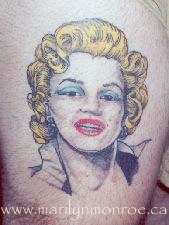 Marilyn Monroe Tattoo: Jesse Mays
