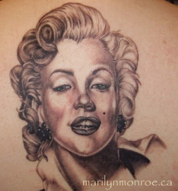 Marilyn Monroe Tattoo: Joaline