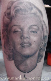 Marilyn Monroe Tattoo: Jon