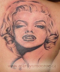 Marilyn Monroe Tattoo: Kaedy