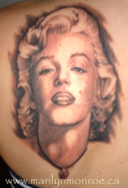 Marilyn Monroe Tattoo: Kaelyn