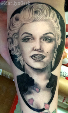 Marilyn Monroe Tattoo: Karen 