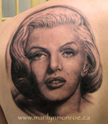 Marilyn Monroe Tattoo: Karrie