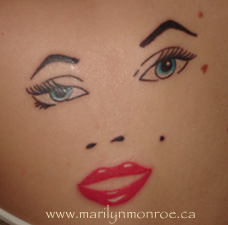 Marilyn Monroe Tattoo: Katie