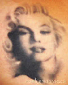 Marilyn Monroe Tattoo: Kaylee Silcox