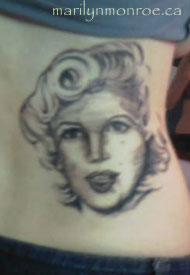 Marilyn Monroe Tattoo: Kirsty Leigh
