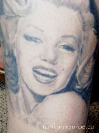 Marilyn Monroe Tattoo: Laura Aranda